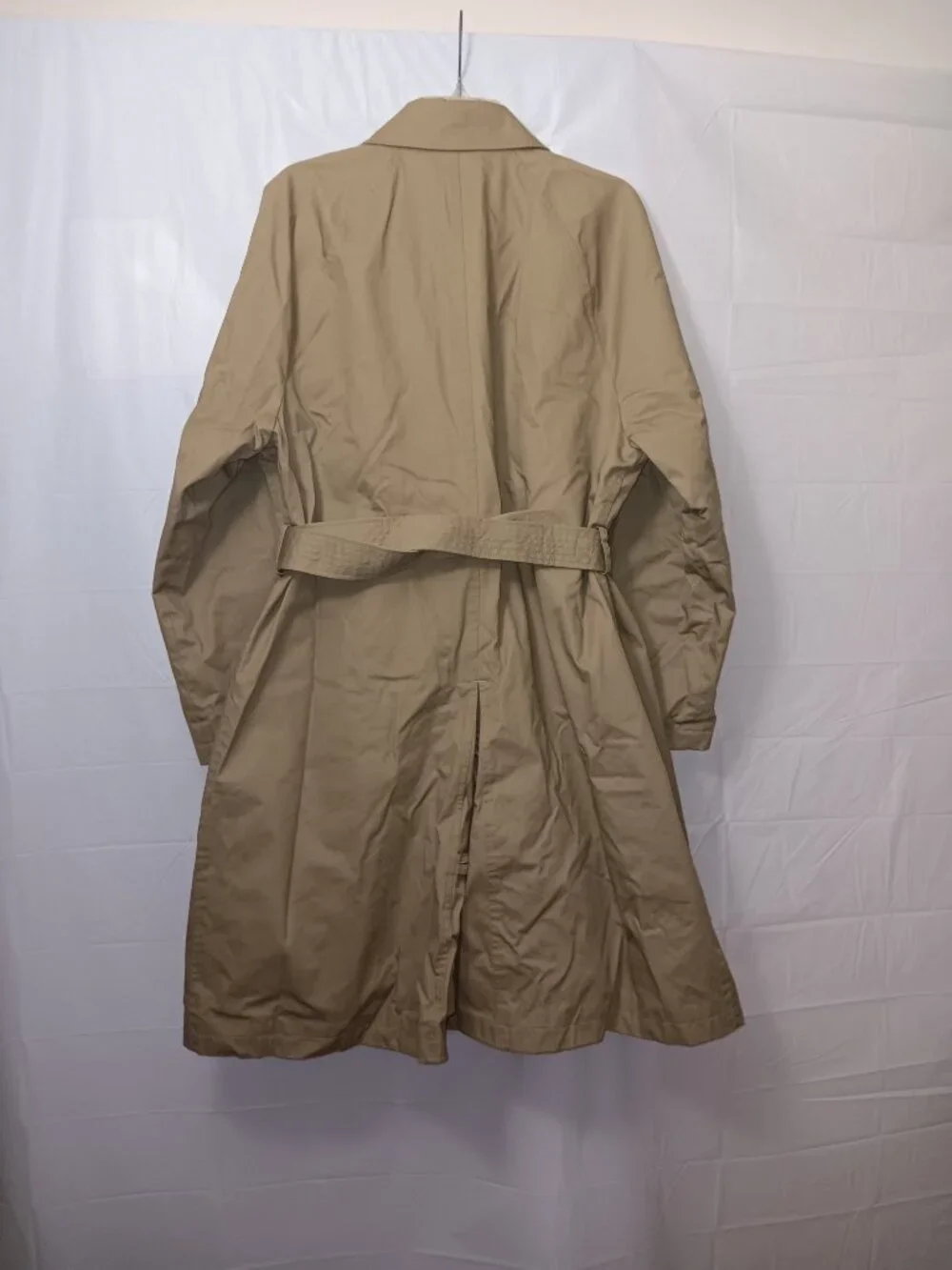 J.CREW RIVINGTON -IN- WATER -RESISTANT COTTON HIDDEN BUTTON TRENCH COAT